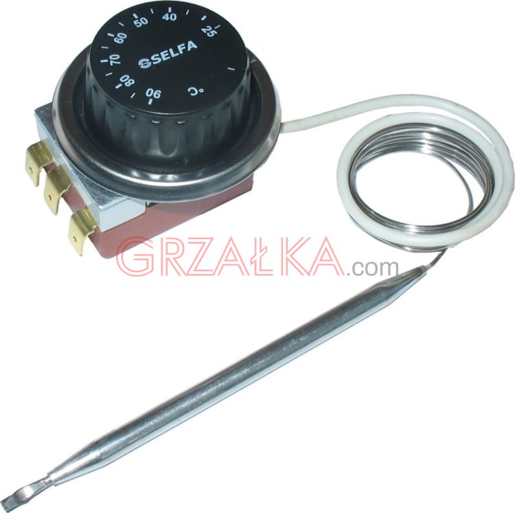 Termostat z kapilarą jednofazowy do 190 °C