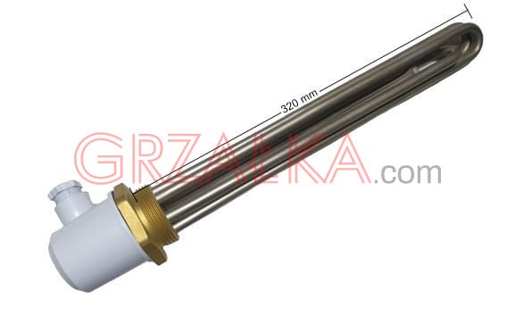 Grzałka 4500W 230V L320mm 1½” z rurką kapilary