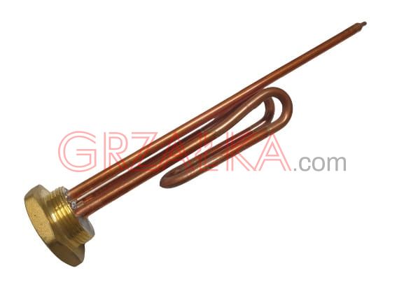 Grzałka do bojlera 1500W 230V L285mm 5/4" Cu