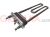 Grzałka pralki Bosch 1850W 230V L220mm z otworem