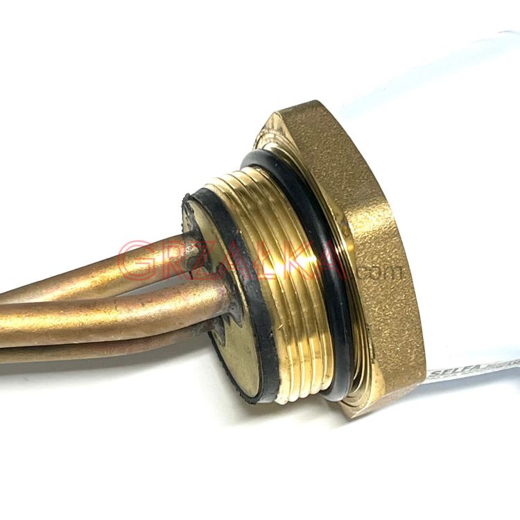 ITPW14A 50307212 Grzałka izolowana z termostatem 3000W  230V L360mm  1½" Cu