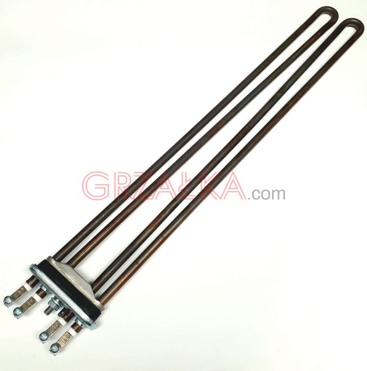 PPM204 K048 Grzałka do pralnic przemysłowych 230V  2x3000W  L 470 mm  miedź.jpg